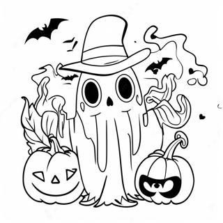 Spirit Halloween Logo Coloring Pages