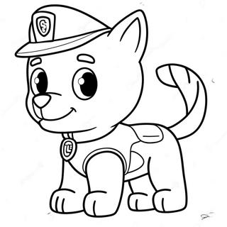 Rocky Paw Patrol Coloring Page 20662-16335