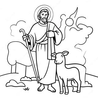 Good Shepherd Coloring Pages