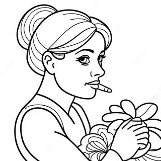 Mom Coloring Page 20712-16397