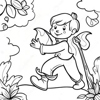 Jack And The Beanstalk Coloring Pages