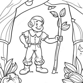 Jack And The Beanstalk Coloring Page 20742-16394