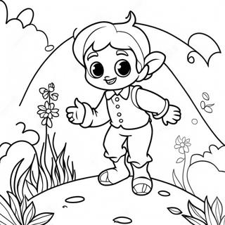 Jack And The Beanstalk Coloring Page 20742-16396