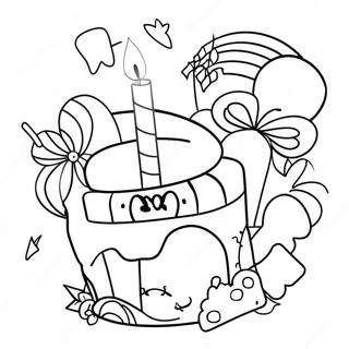 Congratulations Celebration Coloring Page 20782-16430