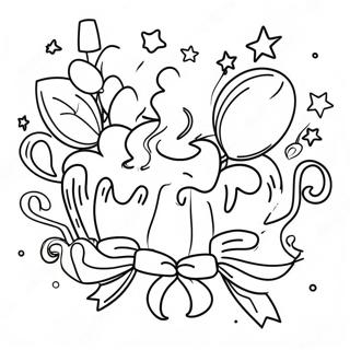 Congratulations Celebration Coloring Page 20782-16432