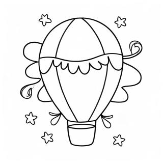 Bright Congratulations Balloon Coloring Page 20783-16434