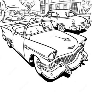 Cadillac Coloring Pages