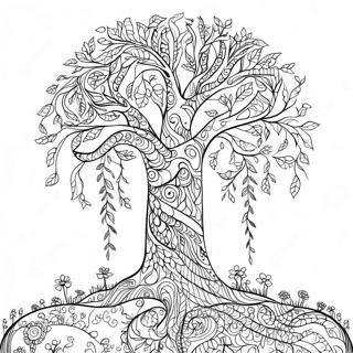 Tree Of Life Coloring Pages