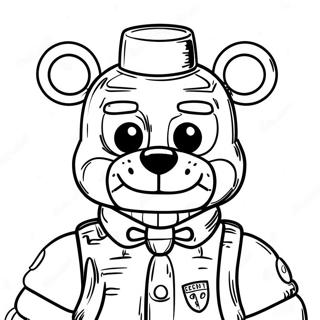 Fnaf Security Breach Coloring Pages