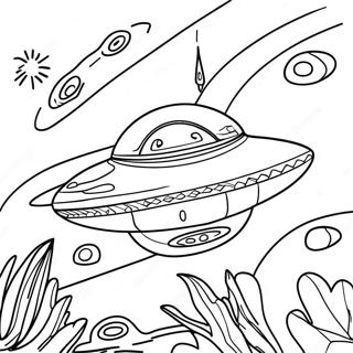 Spaceship Coloring Pages