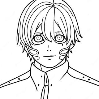 Tokyo Ghoul Coloring Page 20852-16486