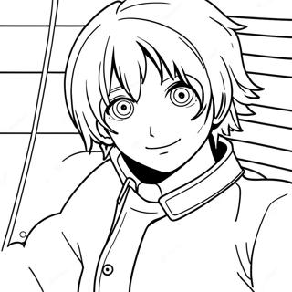 Tokyo Ghoul Coloring Page 20852-16487