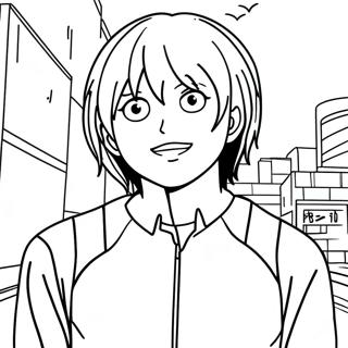 Tokyo Ghoul Coloring Page 20852-16488