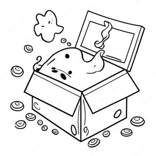 Funny Sticky Lankybox Adventures Coloring Page 20863-16491