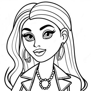 Fashion Bratz Coloring Pages