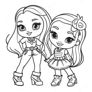 Moda Bratz Boyama Sayfası 20872-16511