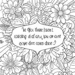 Sarcastic Coloring Pages