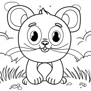 Sarcastic Animal Expressions Coloring Page 2091-1681