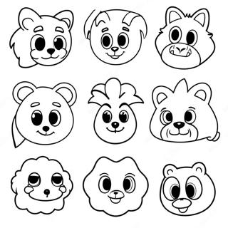 Sarcastic Animal Expressions Coloring Page 2091-1683