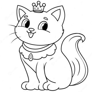 Prinzessin Kitty Ausmalbild 20922-16543