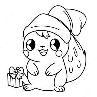 Christmas Pokemon Coloring Page 20932-16551