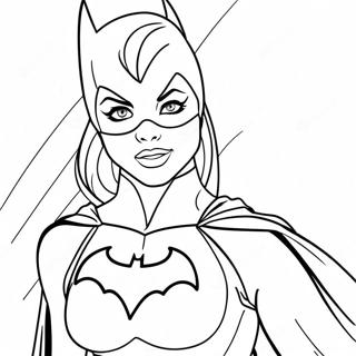 Batgirl Coloring Pages