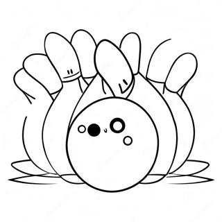 Bowling Coloring Pages