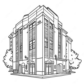 Building Coloring Pages