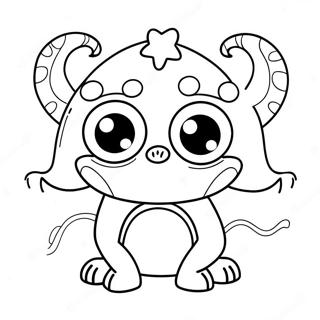 Monster For Adults Coloring Pages