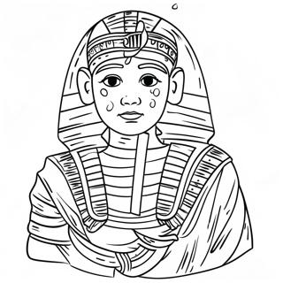 Mummy Coloring Pages