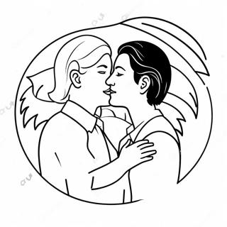 Lesbian Coloring Pages