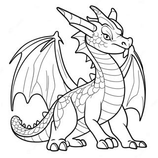 Majestic Dragon Prince Coloring Page 21133-16710