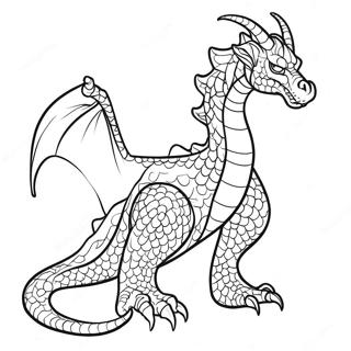 Majestic Dragon Prince Coloring Page 21133-16712