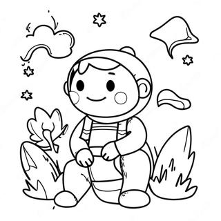 Line Art Coloring Page For Kids 21202-16758