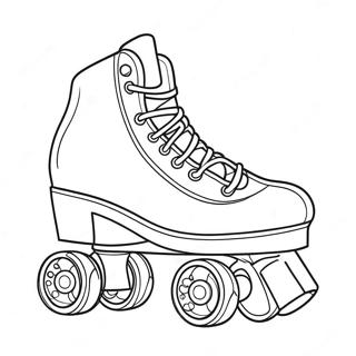 Roller Skate Coloring Page 21222-16787