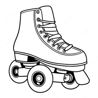 Roller Skate Coloring Pages