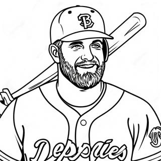 Bryce Harper Coloring Pages