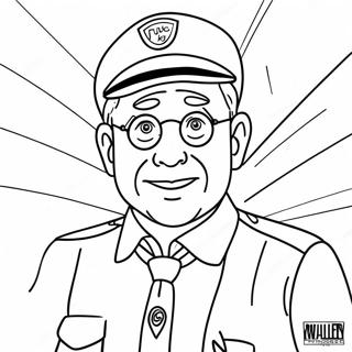 Wally Darling Coloring Pages