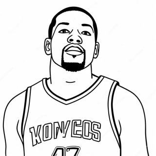 Kevin Durant Coloring Pages