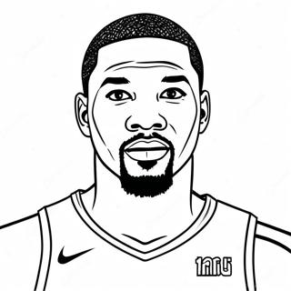 Kevin Durant Ausmalbild 21332-16867