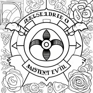 Resident Evil Coloring Pages