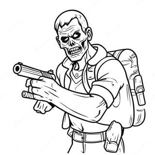 Resident Evil Coloring Pages