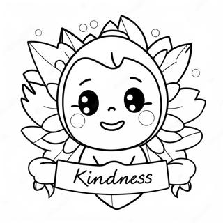 World Kindness Day Coloring Pages