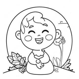 World Kindness Day Coloring Page 21352-16880