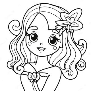 Rainbow High Bella Coloring Page 21382-16903