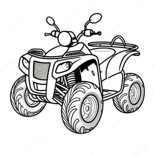 Atv Coloring Pages