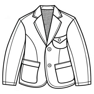 Jacket Coloring Page 21452-16946