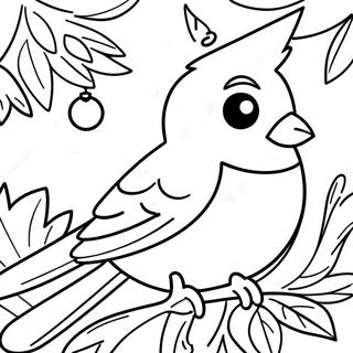 Cardinals Coloring Pages