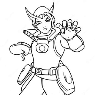 Overwatch Coloring Page 21472-16979