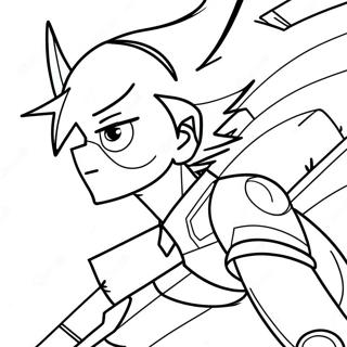 Tracer In Action Coloring Page 21473-16969